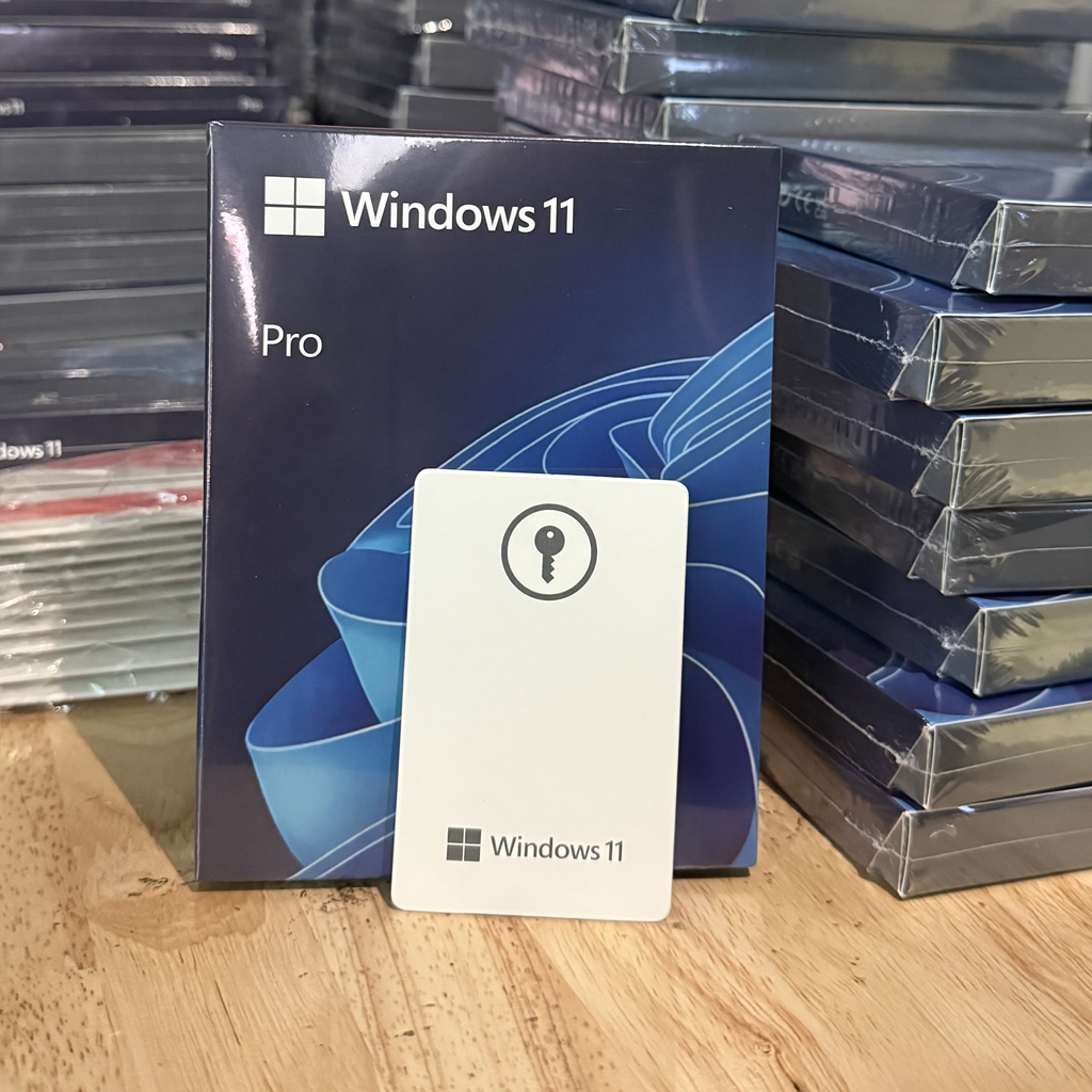 Microsoft Windows 11 Pro – Physical License Card | Genuine Activation Key | No USB Included